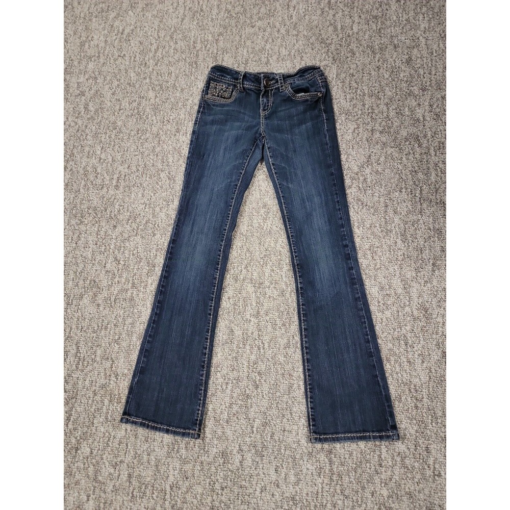 LA Idol USA Jeans Rhinestone size 5 Flare